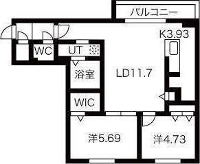 コローレE17の間取り