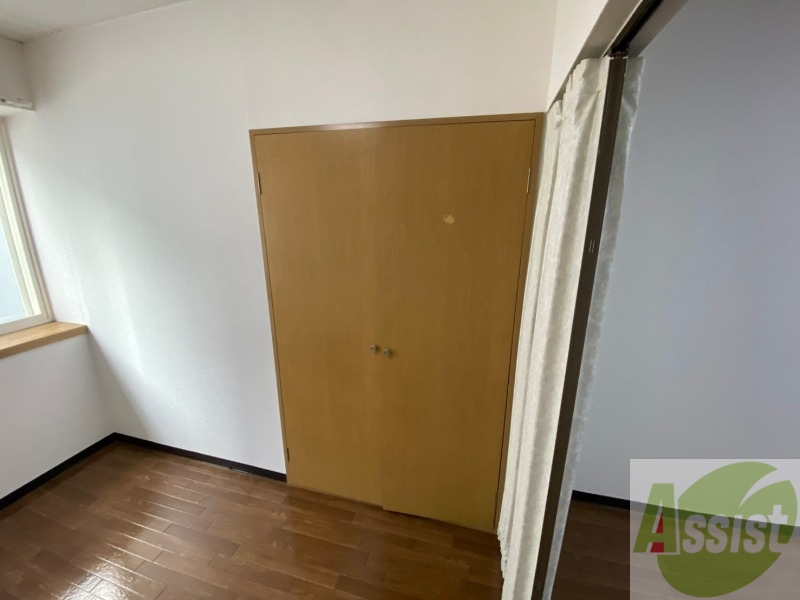 収納　洋室にあった収納。荷物がたくさんあっても大丈夫。