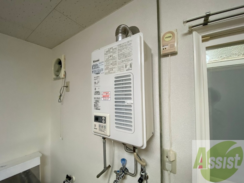 その他設備　給湯付きです。シンプルで簡単に操作できそう。