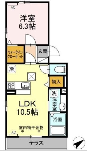 ラシュレの間取り