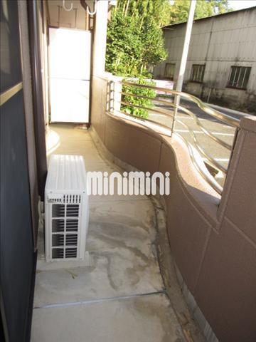 バルコニー　明るいベランダです。