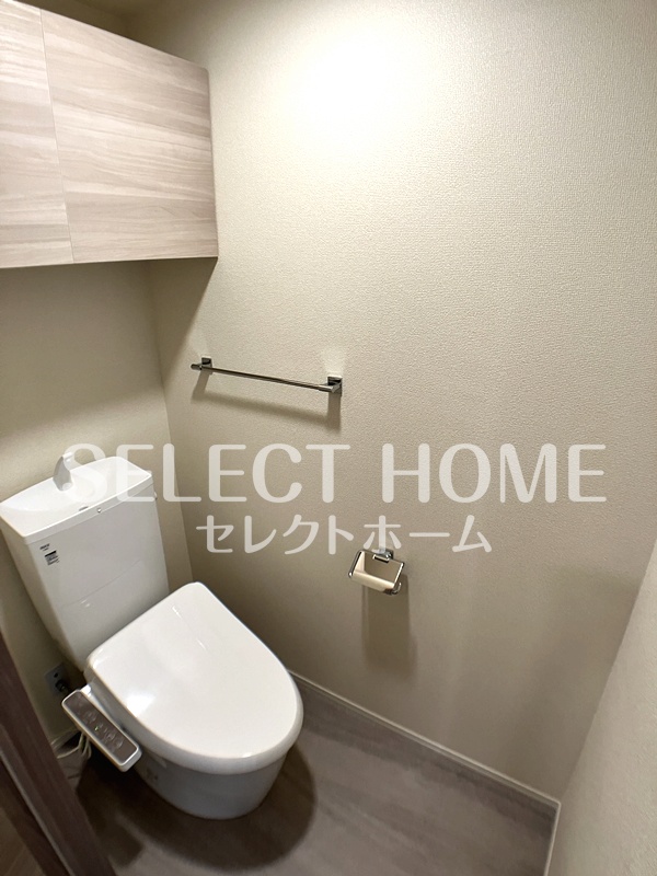 トイレ　ゆったりとした空間のトイレです