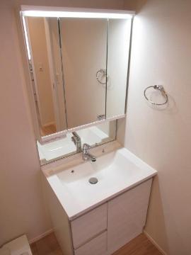 レジデンス竹橋　洗面設備　洗面（イメージ）