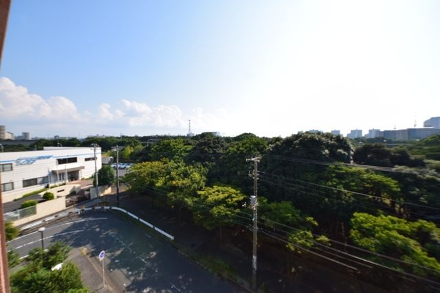 眺望　バルコニーからの景色です