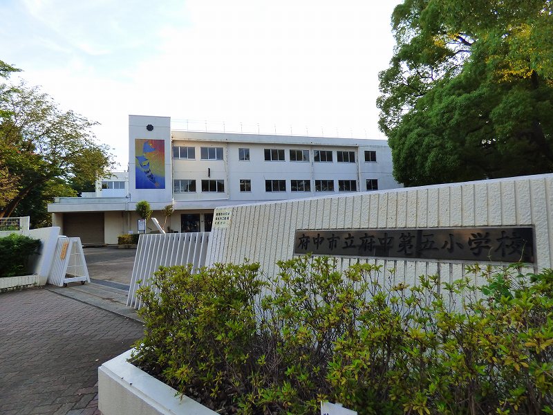 小学校　府中市立府中第五小学校（小学校）まで567m