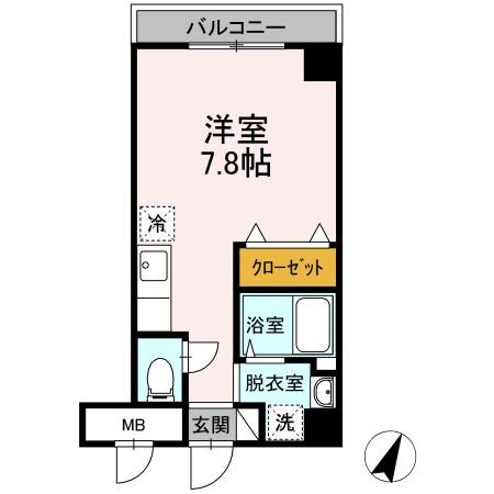 ＪＲ山陽本線 寺家駅 徒歩64分 5階建 築21年の間取り写真