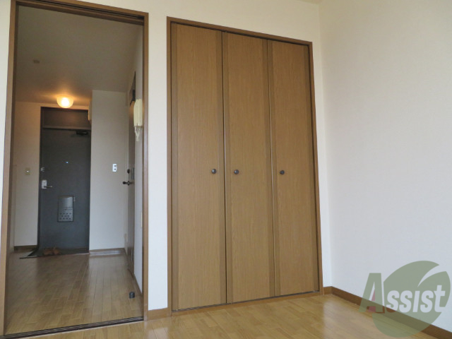 収納　ここに収納があります。収納があると部屋が広く使えます。