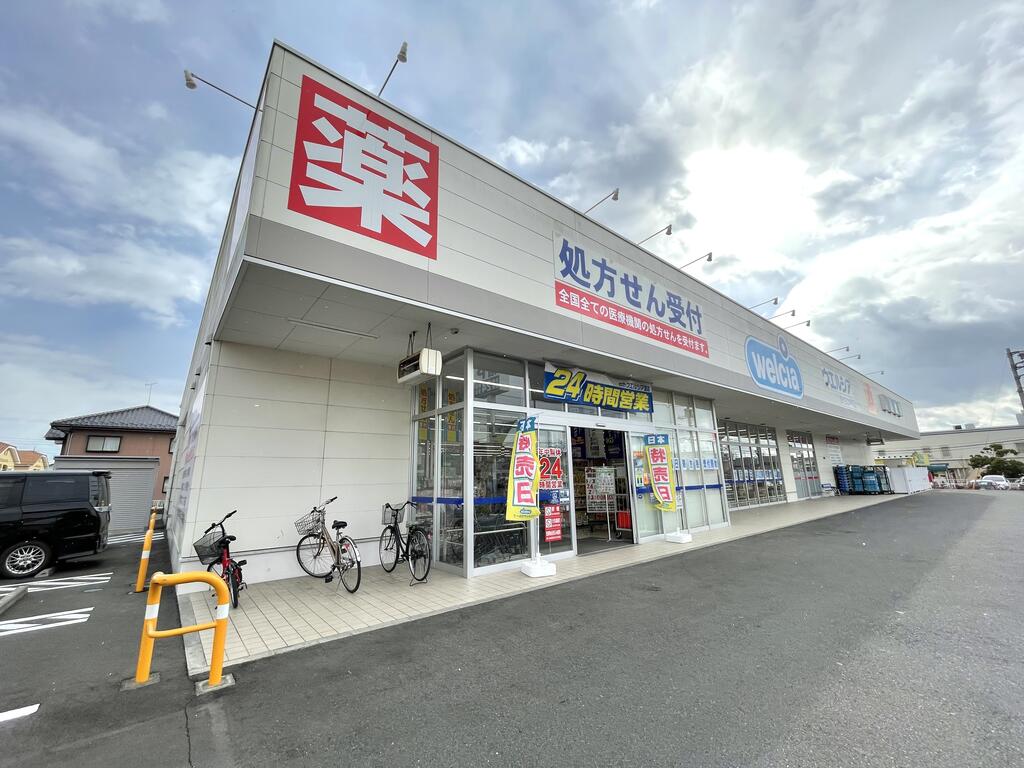 ドラックストア　ウエルシアひたちなか外野店（ドラッグストア）まで414m