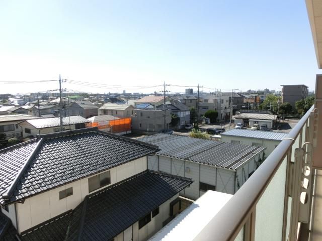 眺望　南向きで日当たり良好