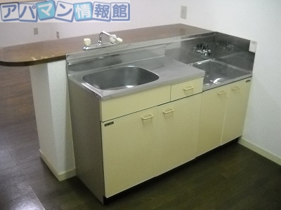 キッチン　※別号室のお写真になります