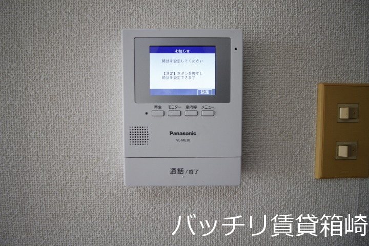 セキュリティ　画像は別号室の為、現況優先です。