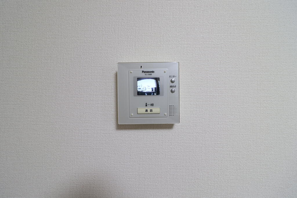 セキュリティ　安心のモニター付きインターホン♪