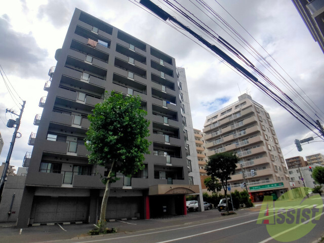 建物外観　札幌市北区北２２条西「グランデフィラ２」