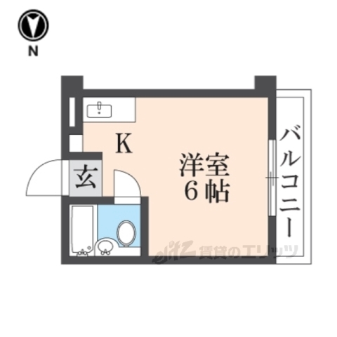 エトワールヴィル―R瓜生堂の間取り写真
