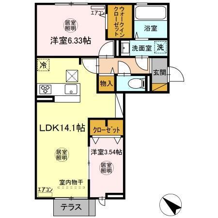 Soraの間取り写真