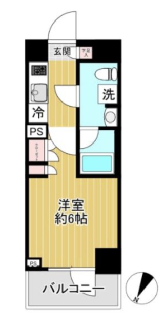ベルグレード川崎AZの間取り写真