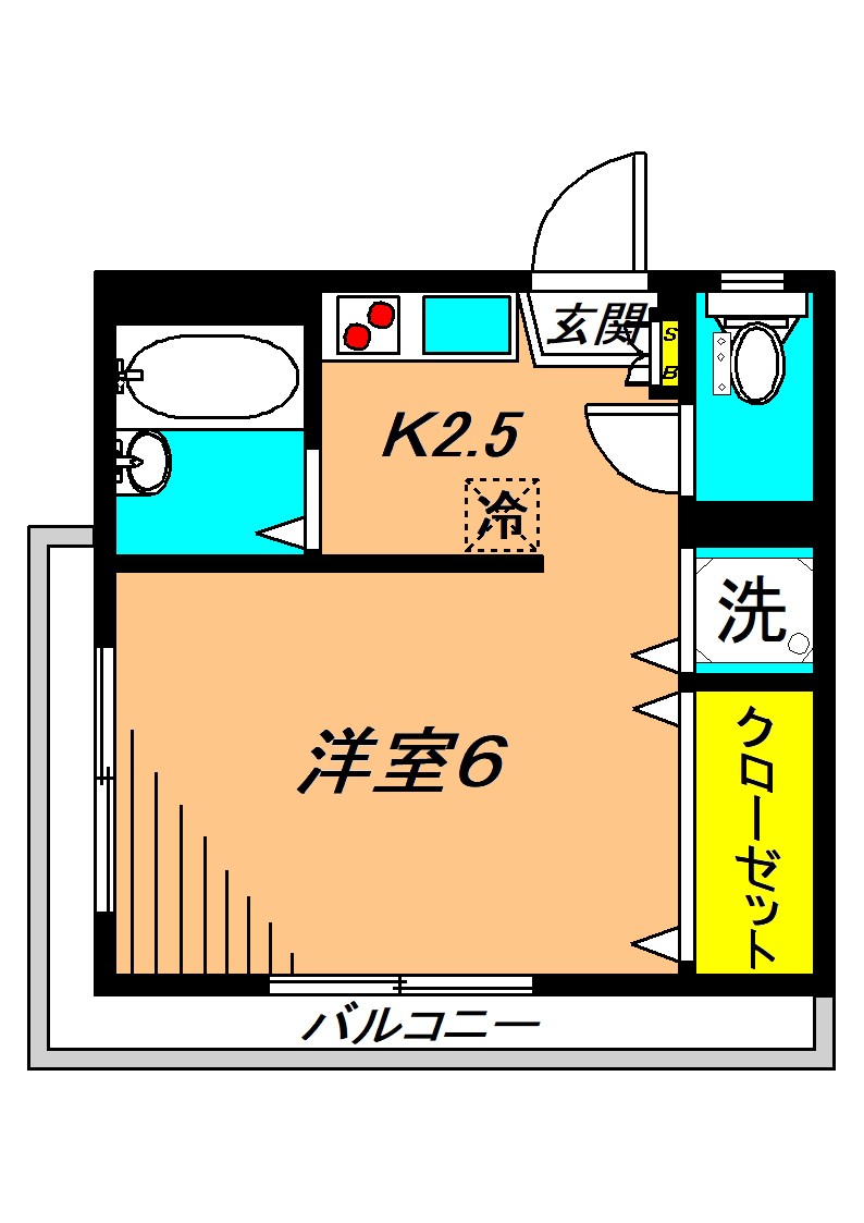 コート大井の間取り写真