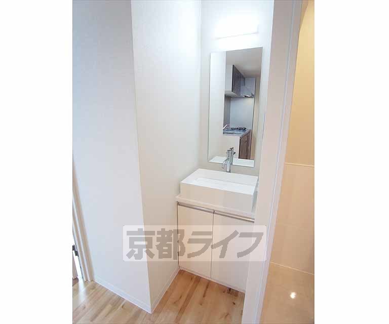 洗面設備　・お問い合わせは京都ライフまで・