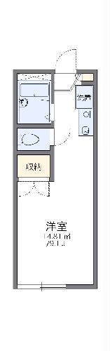 レオパレスＦＬＯＲＩＡIIの間取り