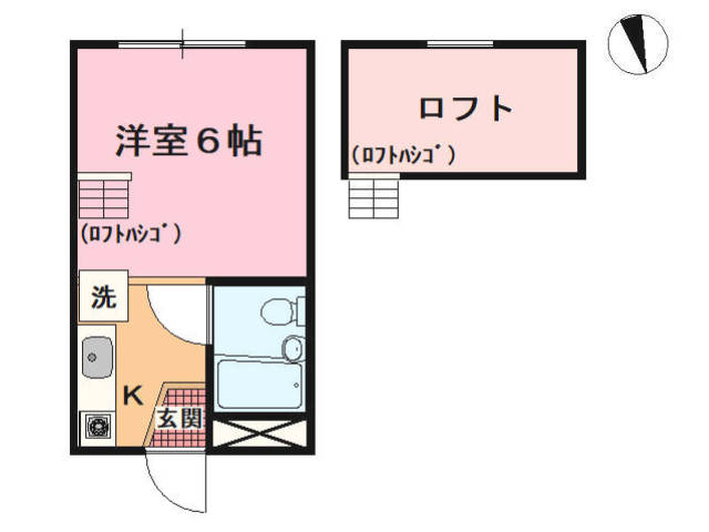 ハイツ鶴ヶ舞_間取り_0