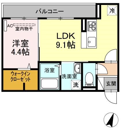 ベル・スラージュの間取り