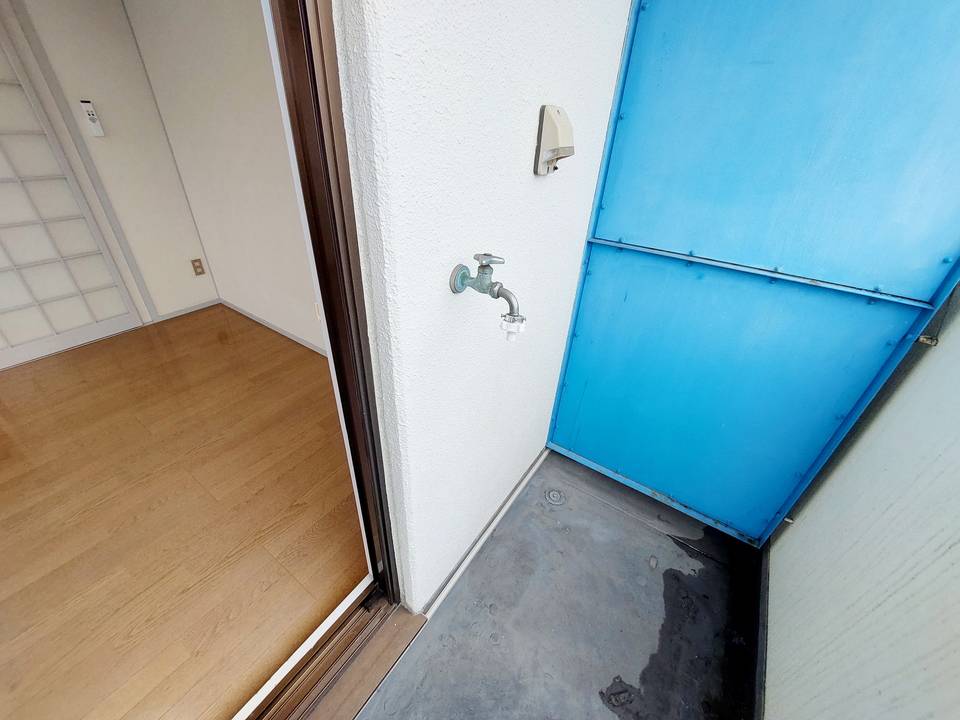 洗面設備　洗濯機置場