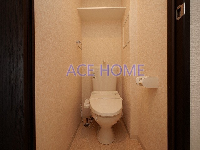 【Luxe玉造IIのトイレ】