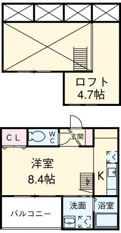 Ｍｉｌｅｓｔｏｎｅの間取り