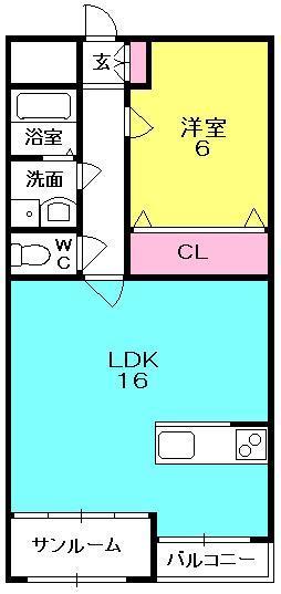 コンコード甲子園の間取り