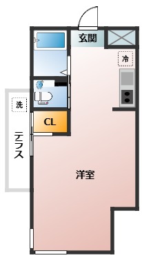 マンション陽光台_間取り_0