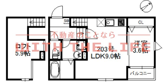 スピカの間取り