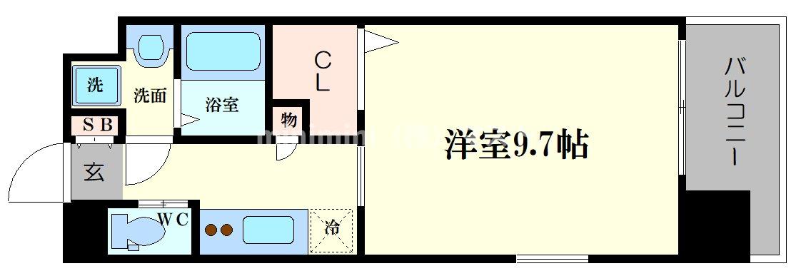 フォレストグレイス守口駅前IIの間取り