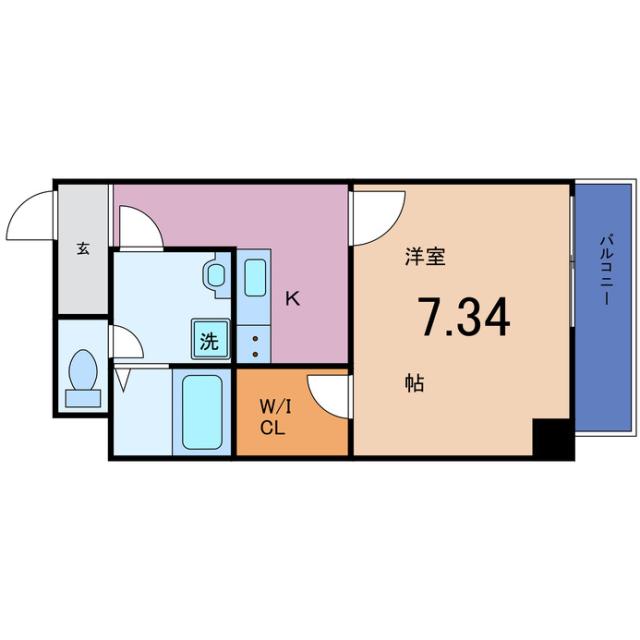 レーヴメゾン守口松町の間取り