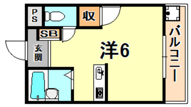 カサイマンションの間取り