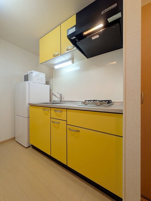 キッチン　コンロ付きのキッチンです。