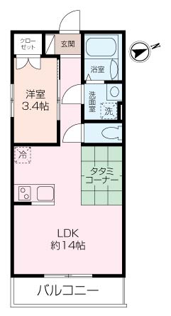 ETSUBO長後の間取り