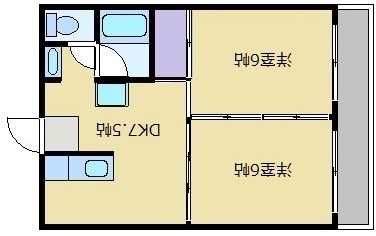 ビューパレーSTの間取り