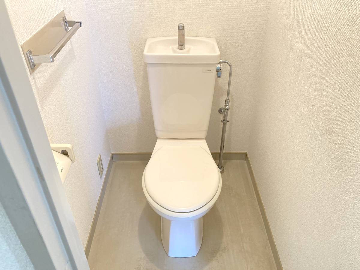 ビレッジハウス田谷1号棟のトイレ写真