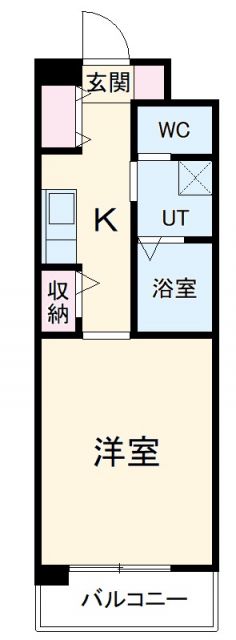 瀬戸市山口町のマンションの間取り