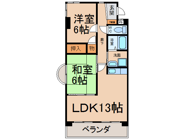 グランピアの間取り