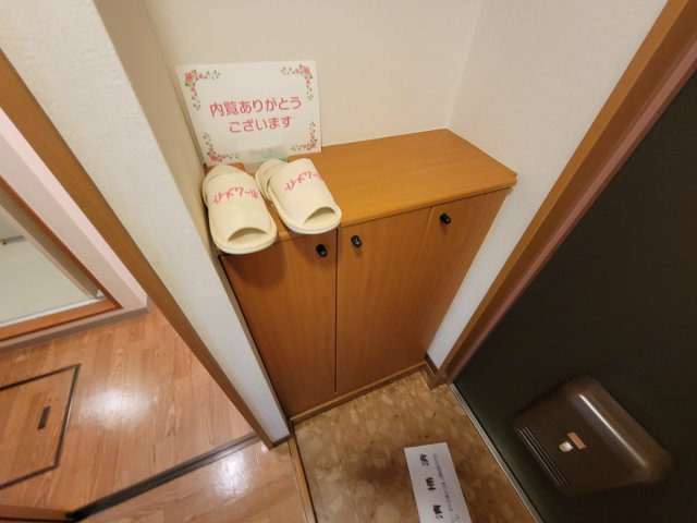 【姫路市飯田のアパートの収納】