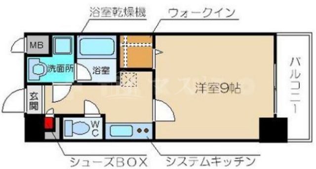 グランシャリオの間取り