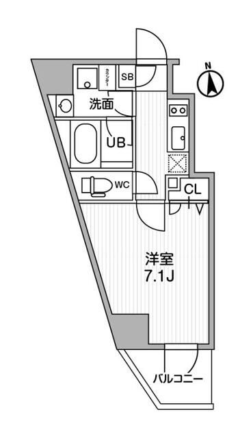 ＡＬＴＥＲＮＡ東池袋の間取り