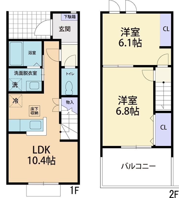 トス - 元町の間取り