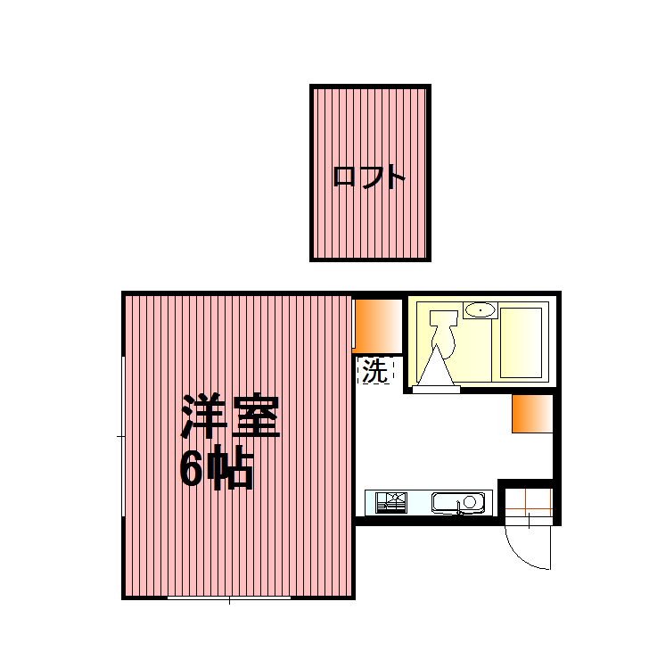 THドームBの間取り