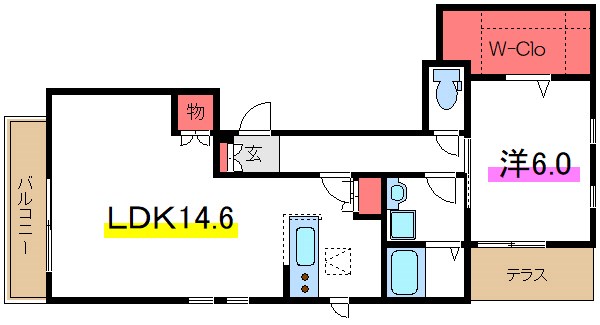 Grandir MGの間取り