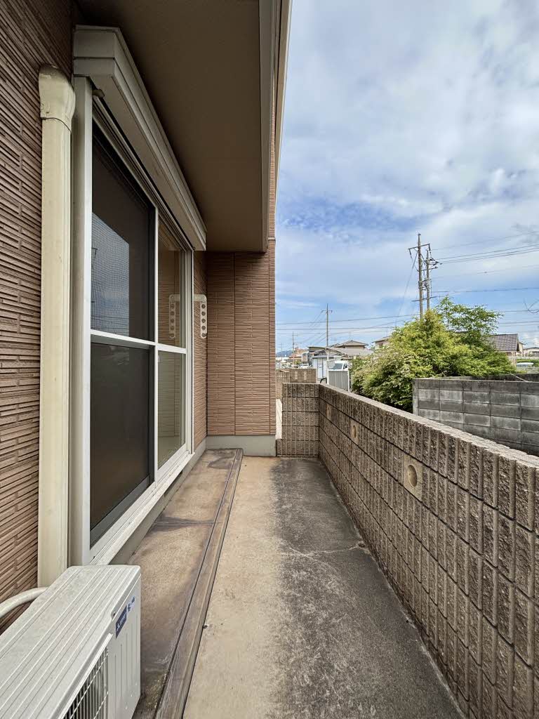 バルコニー　南西向き♪