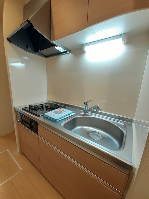 キッチン　2口ガスシステムキッチン