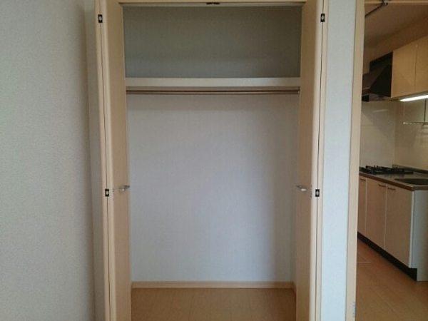 収納　クローゼット！