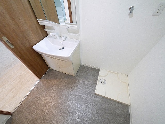 洗面設備　洗面所です